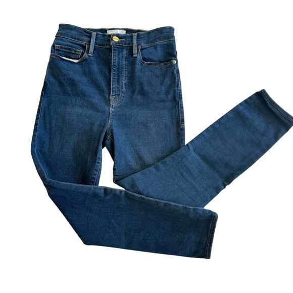 FRAME Ali High Rise Cigarette Skinny Jeans Size 26 - Picture 1 of 8